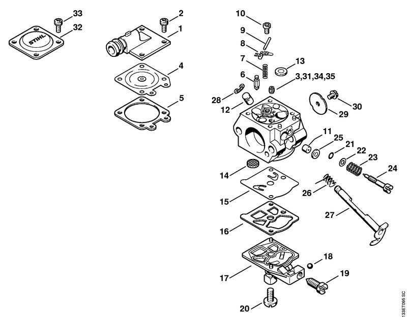 Carburetor WT-403B/493