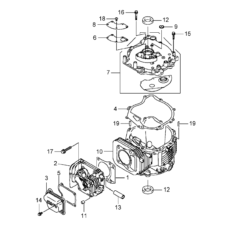 Cylinder & Crankcase Assembly