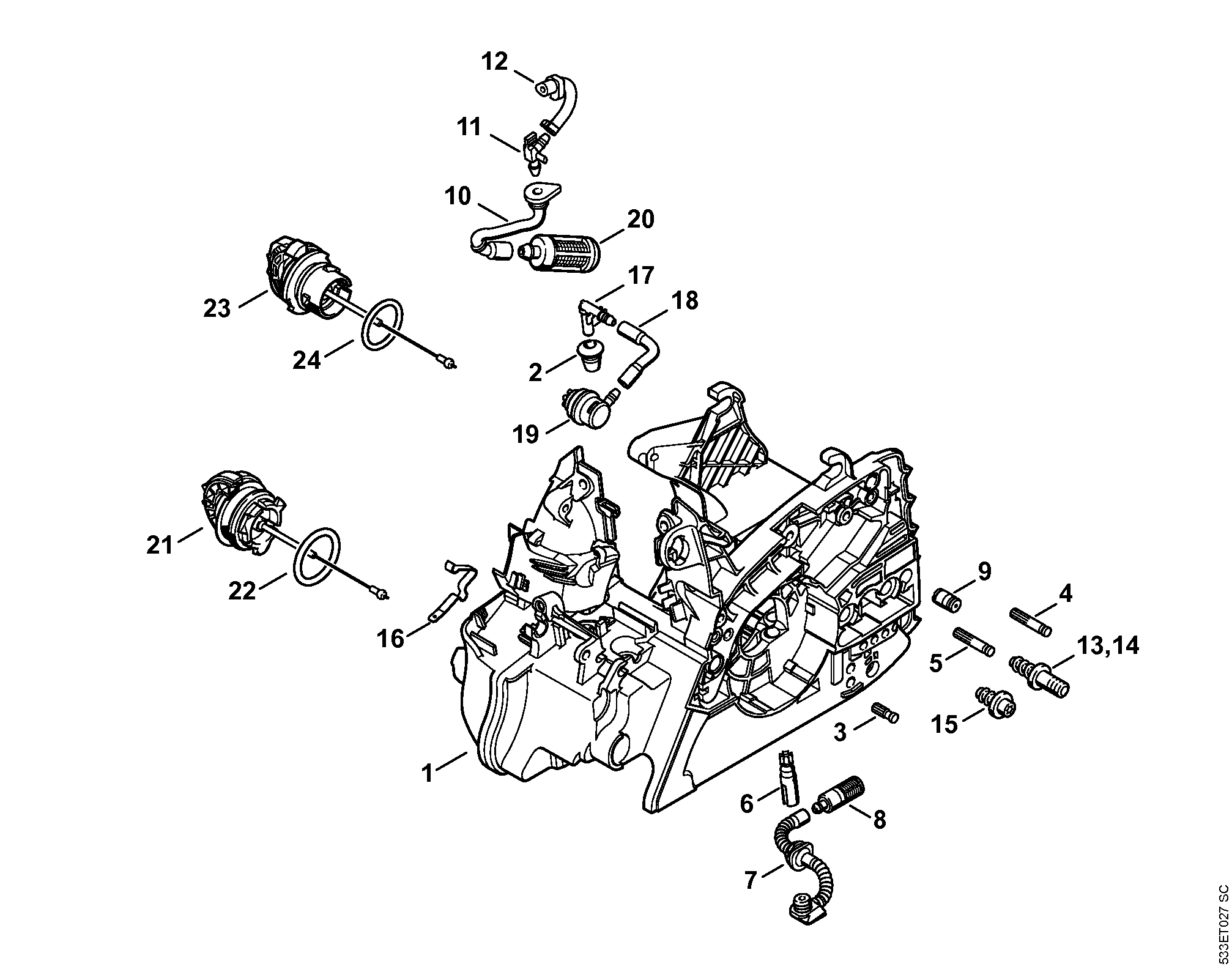 Engine housing