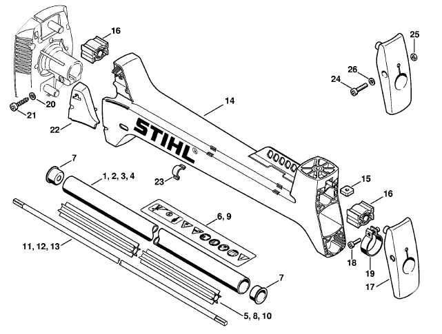 Drive tube assembly