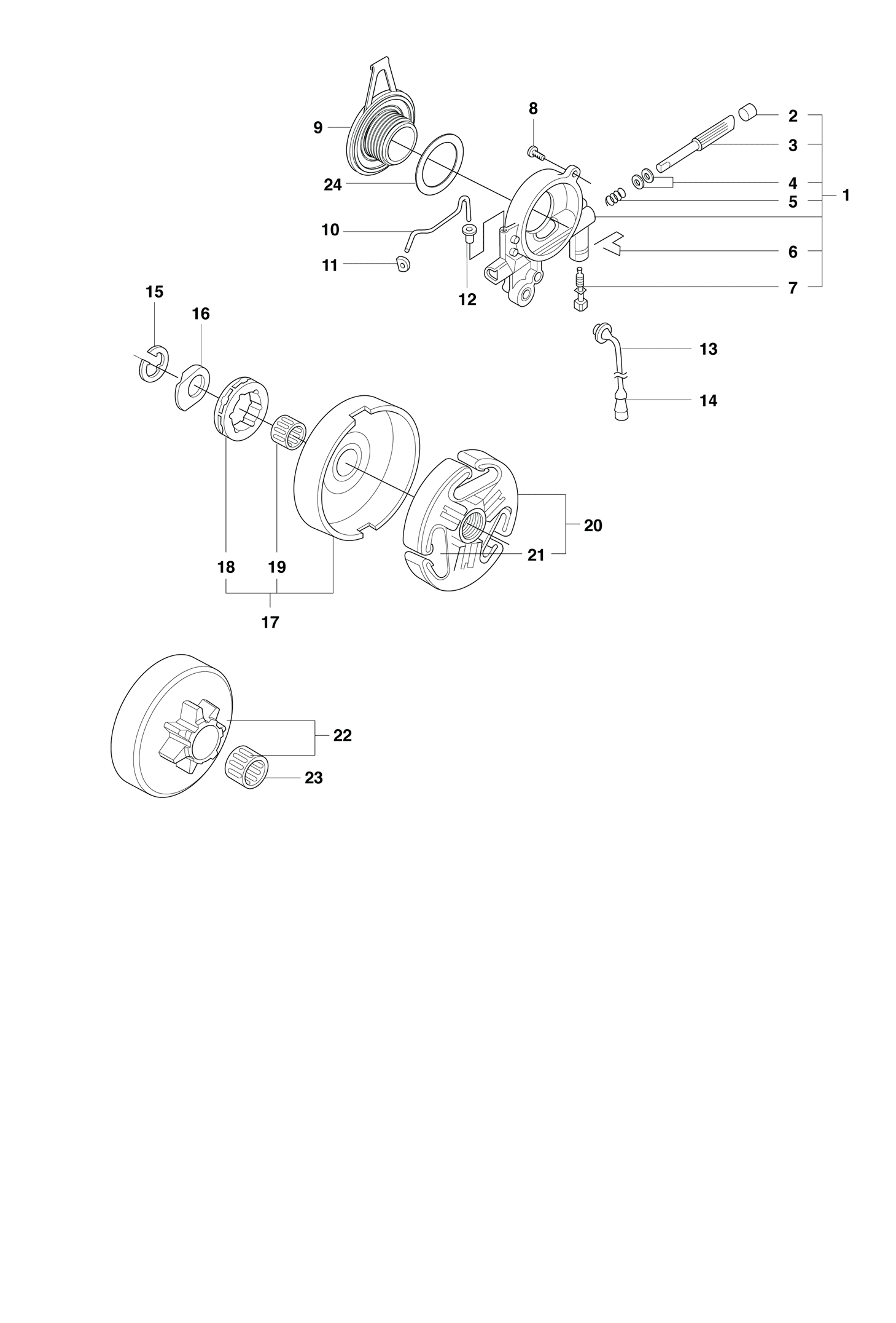 Clutch & Oil Pump