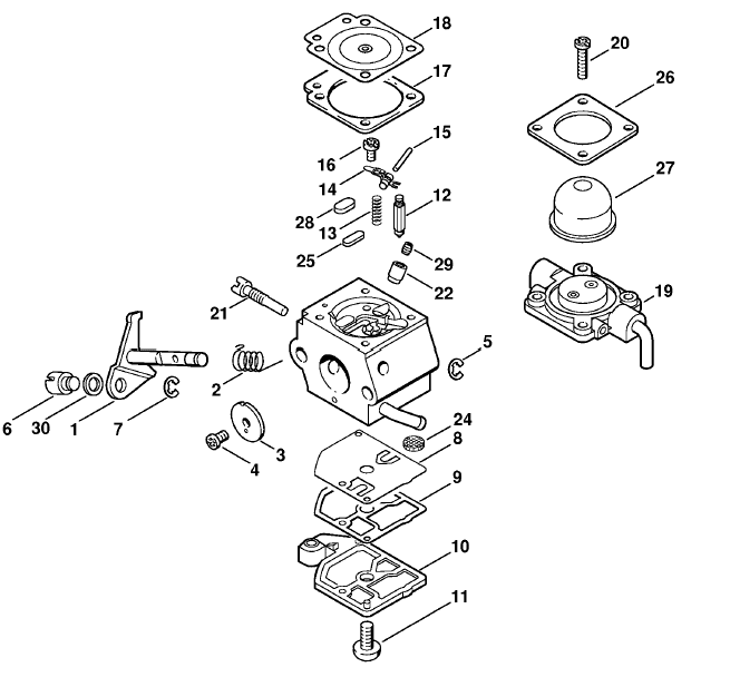 Carburetor C1QS58