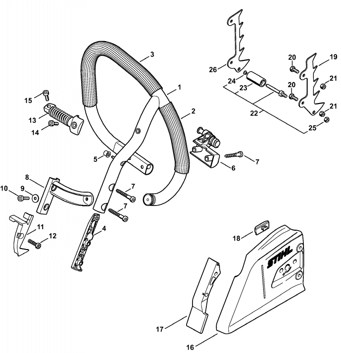Wrap Around Handlebar