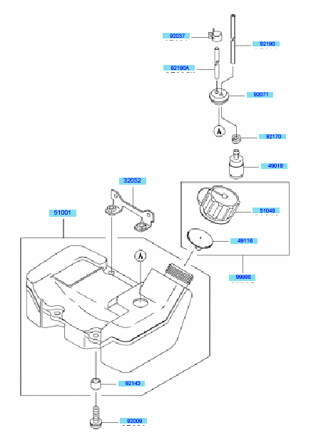 Fuel Tank & Fuel Valve
