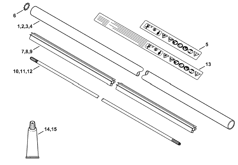 Drive tube assembly