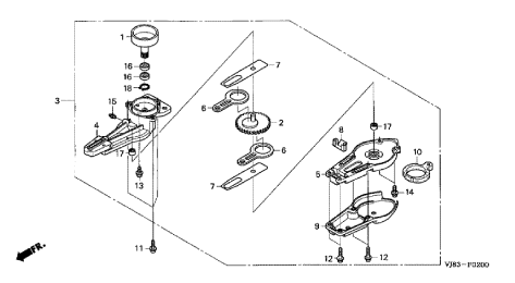 GEAR CASE-DRIVE GEARS