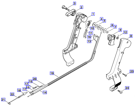 CONTROL HANDLE PRE 2000
