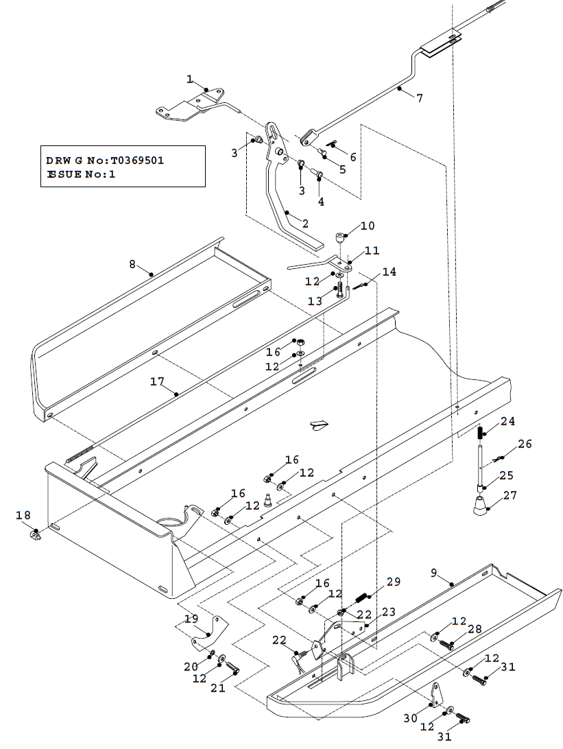 K15-15HE Running Board Assy
