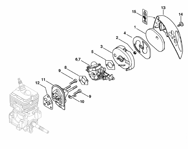 Air filter, Space flange