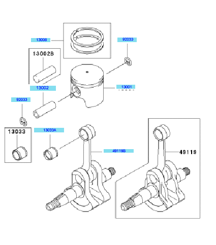 Piston - Crankshaft