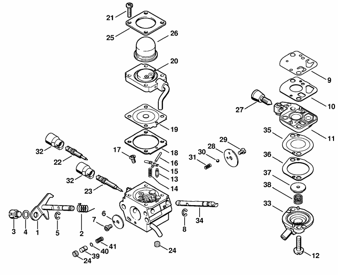 Carburetor C1Q-S98B (44.2008)