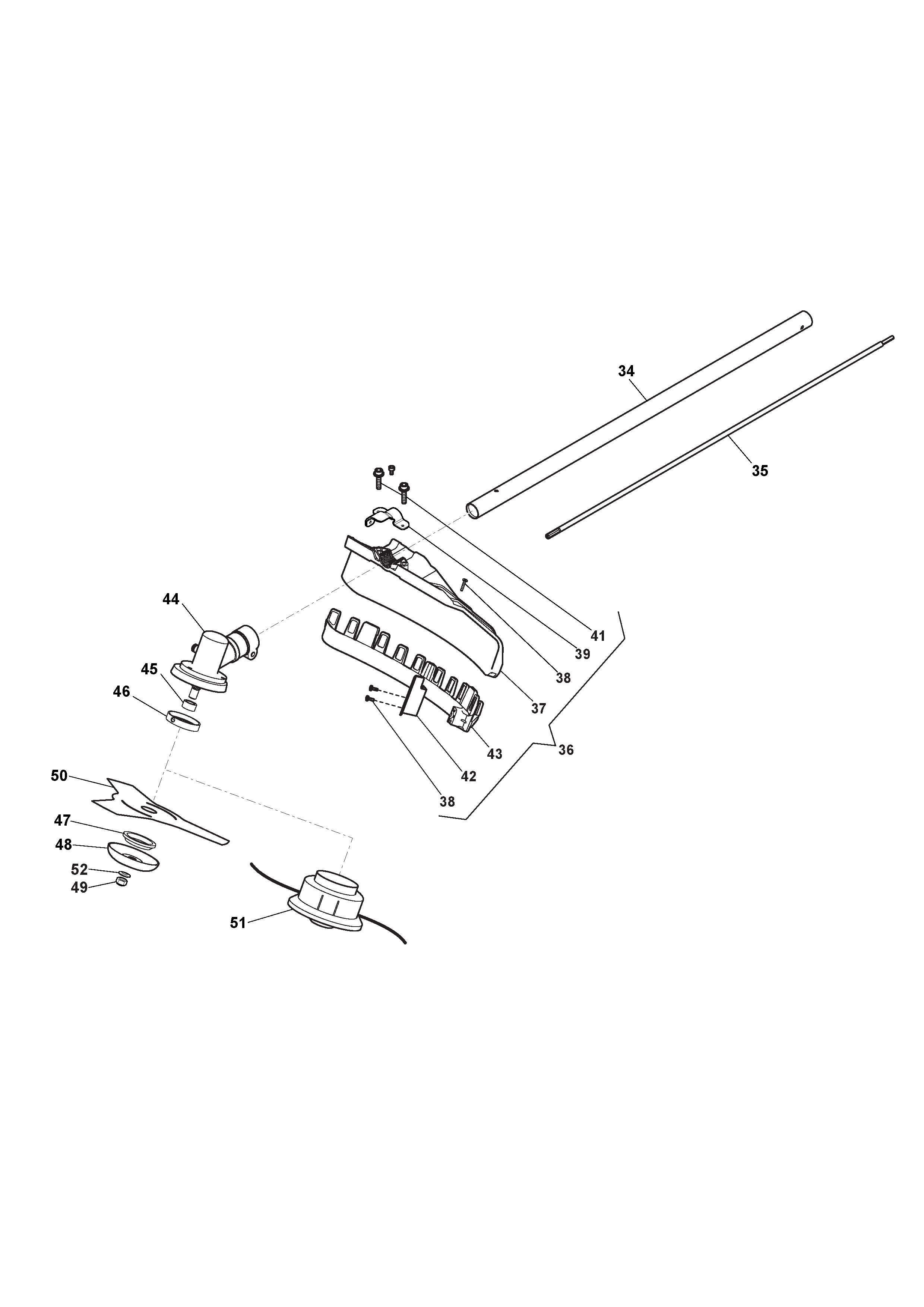 Brushcutter Part