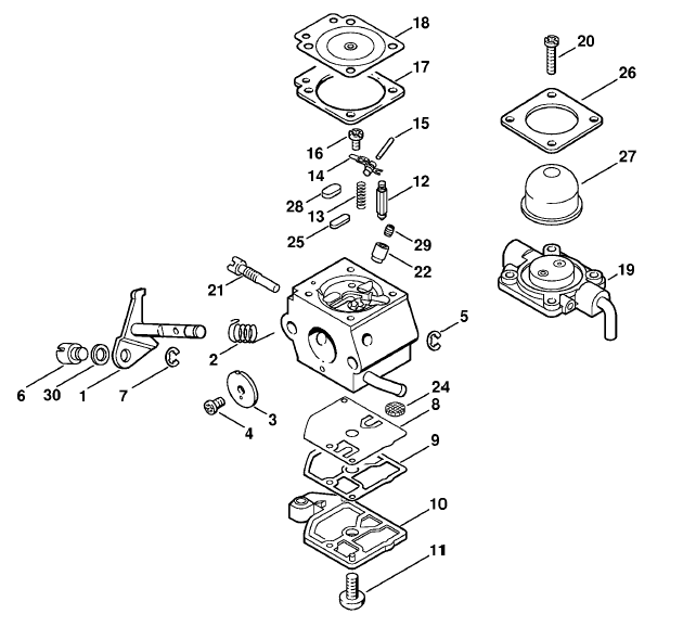 Carburetor C1QS58