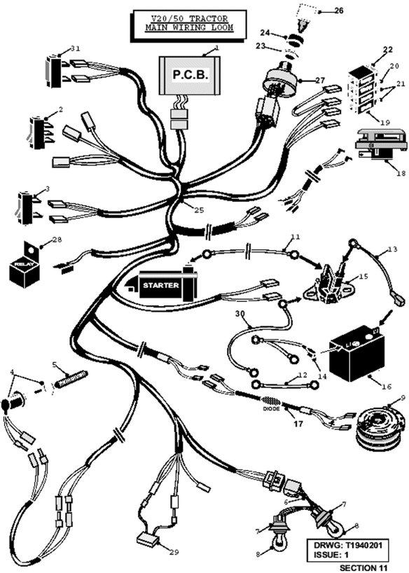 Main Wiring Loom