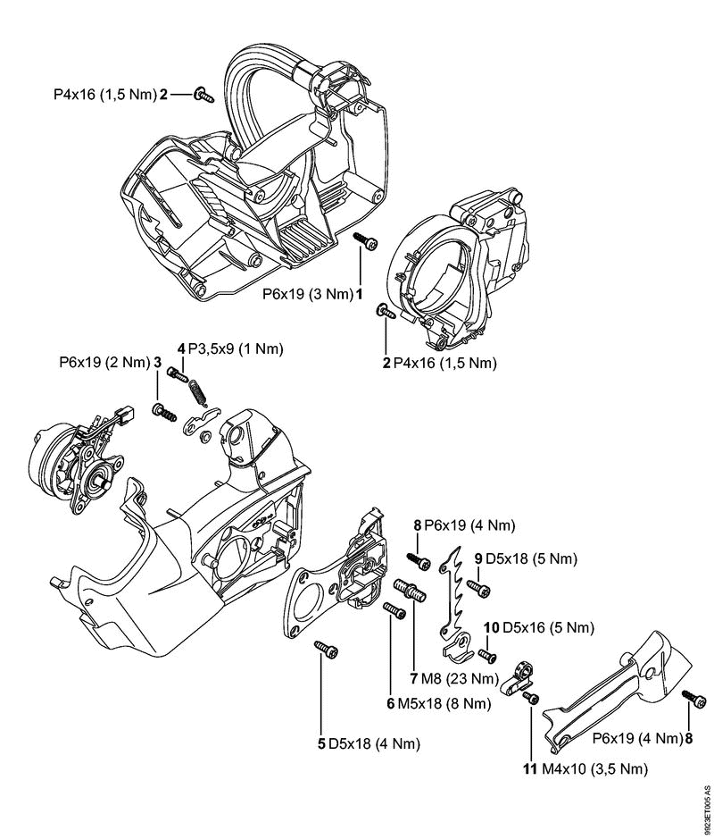 F TIGHTENING TORQUES 