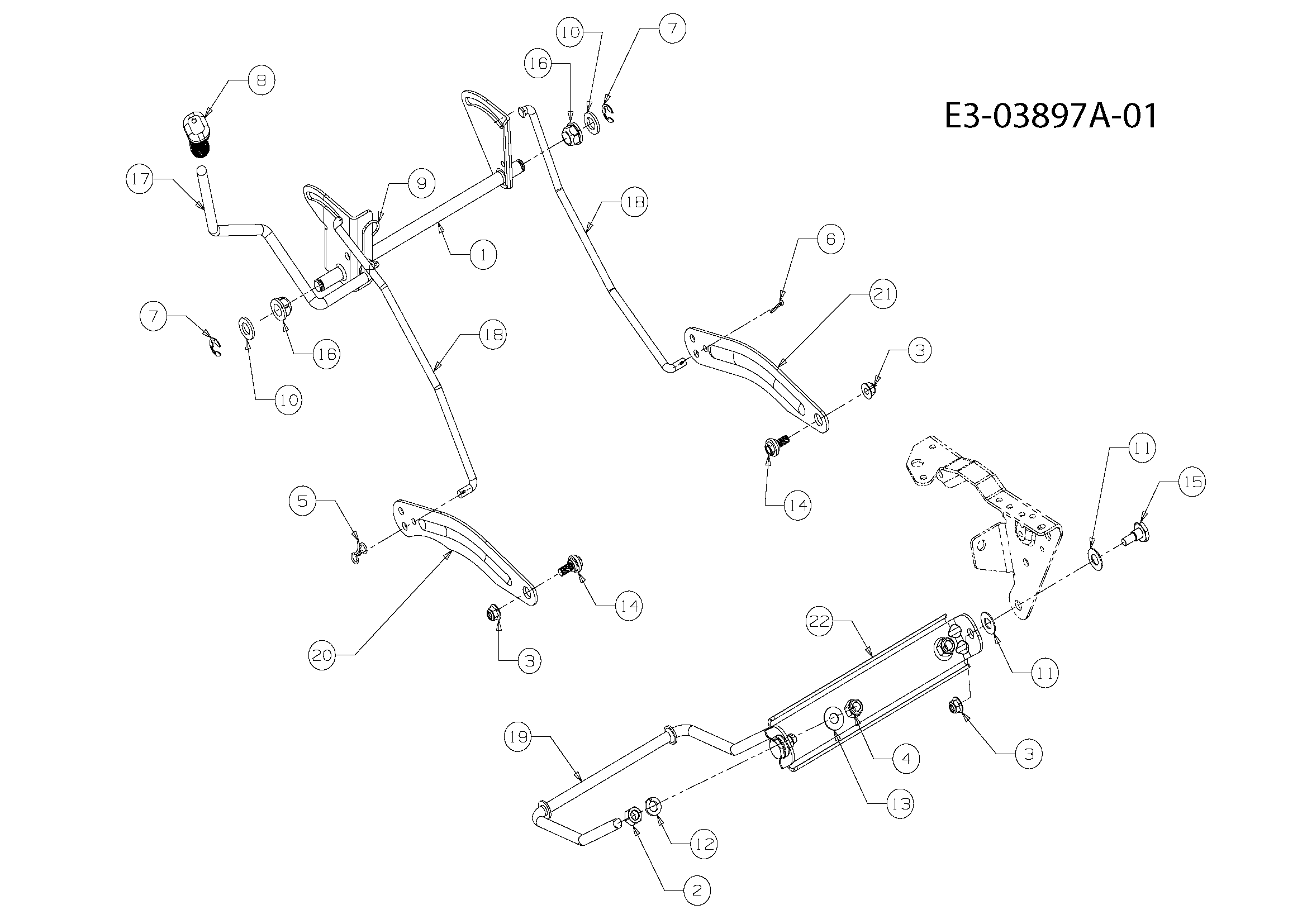 Cutting plate lifting
