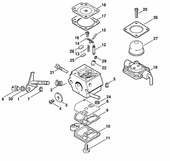 Carburetor C1QS53A