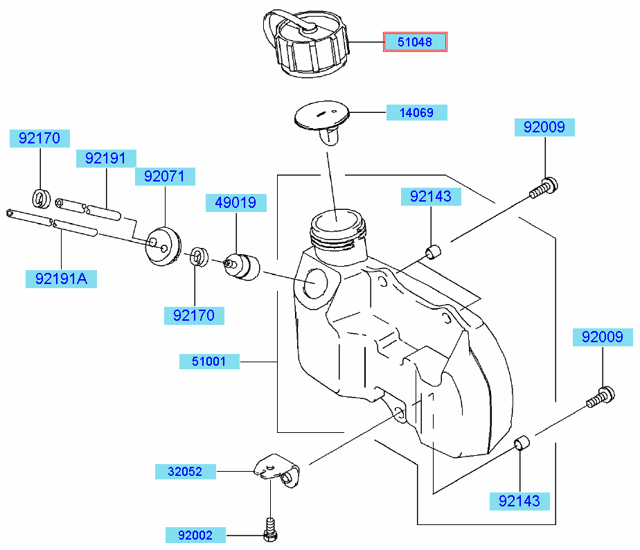 Fuel Tank - Fuel Valve
