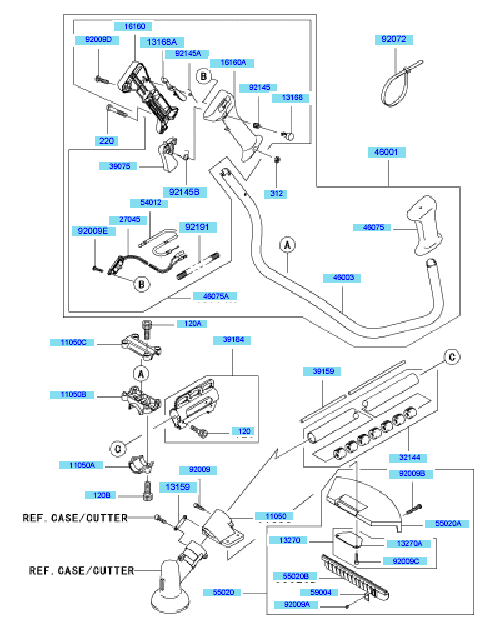 Pipe	 Handle & Guard