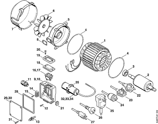 A-Electric motor