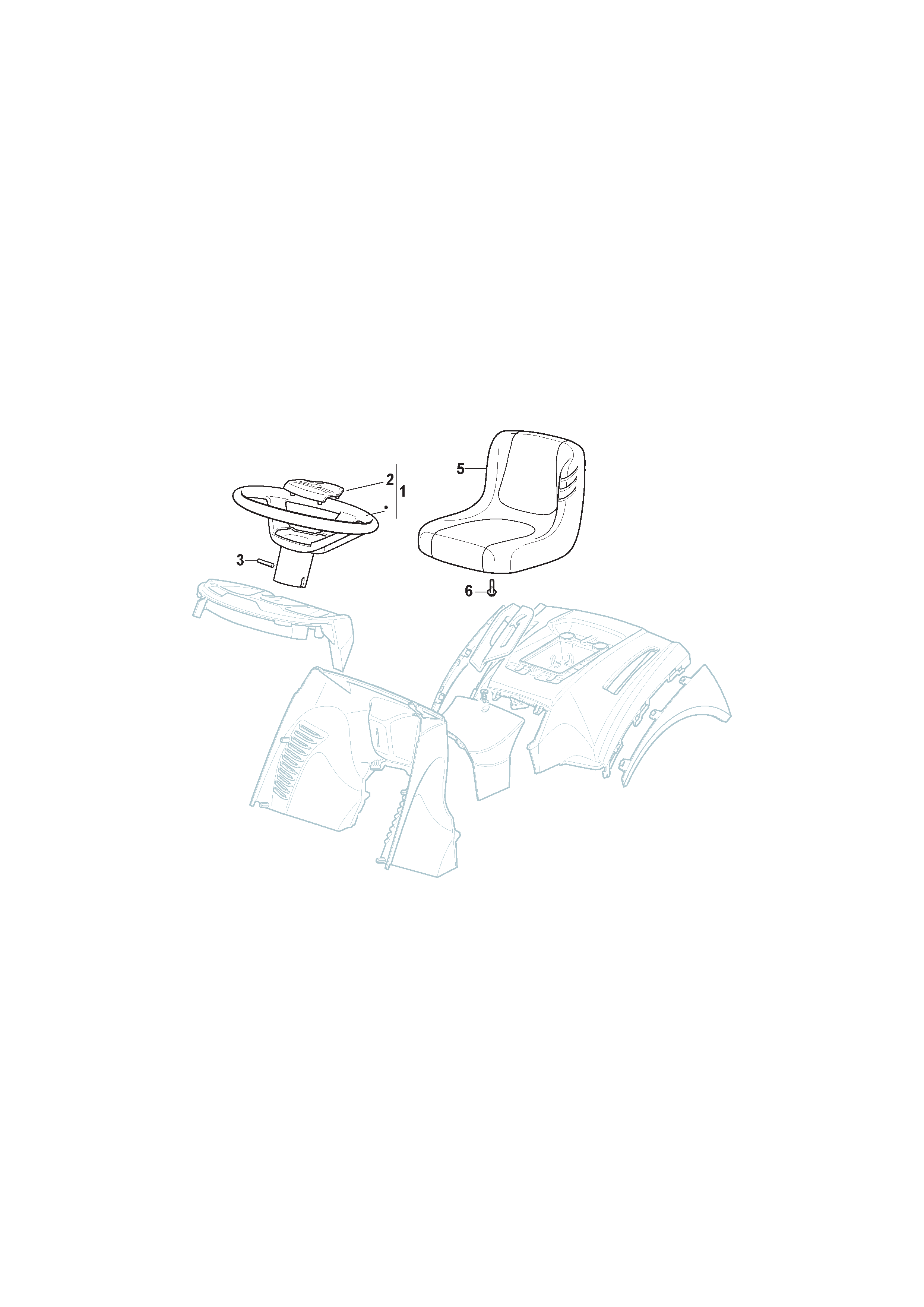 Seat & Steering Wheel