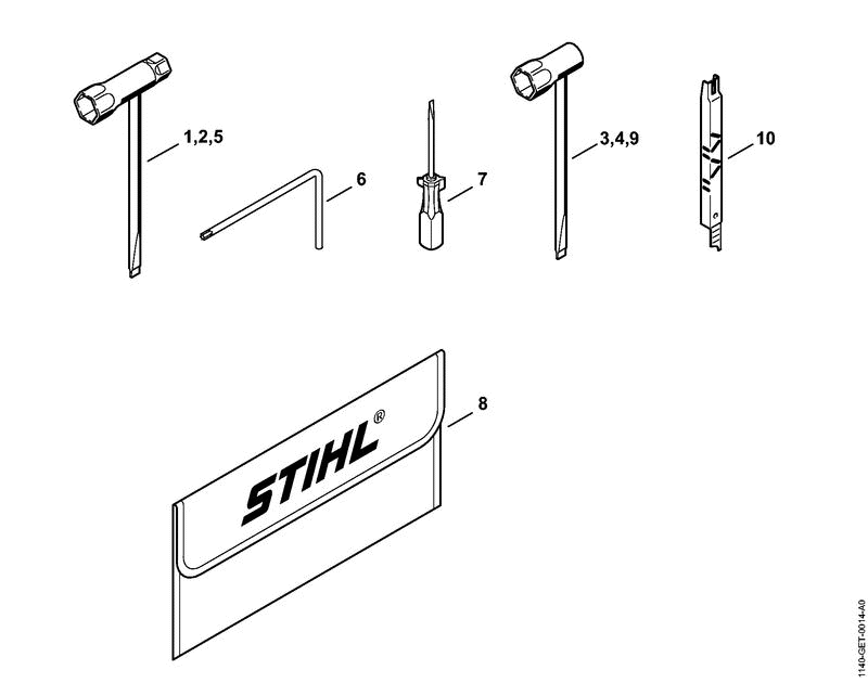 MS362CMZ-R TOOLS