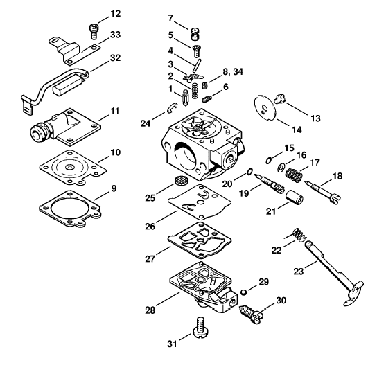 Carburetor WTE-1