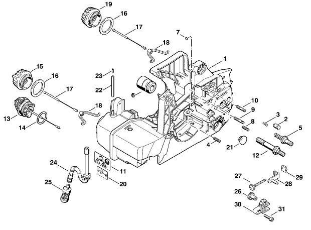 Engine housing