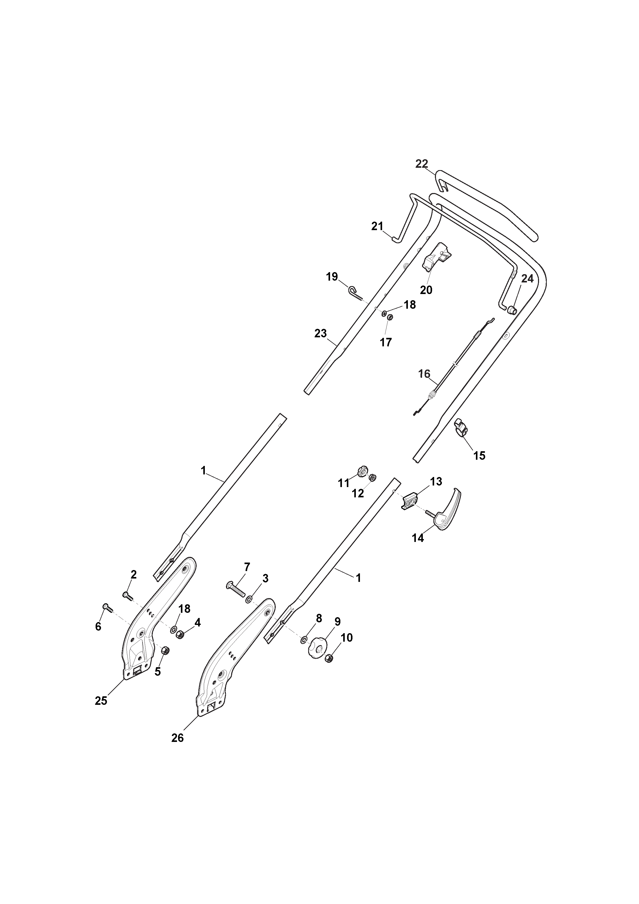 Handle, Upper Part