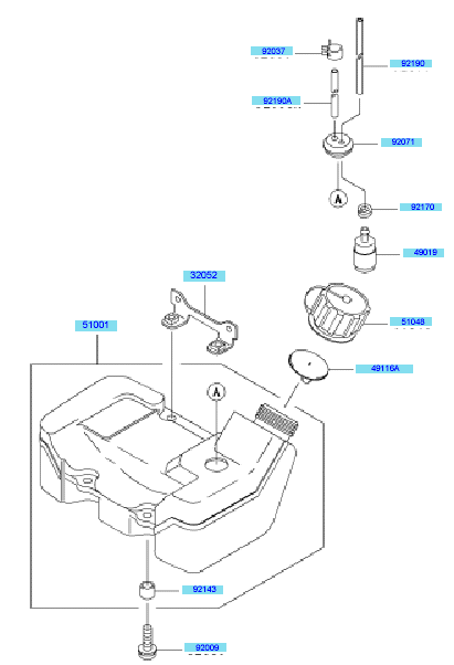 Fuel Tank & Fuel Valve
