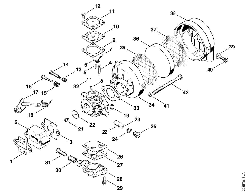 L_-Carburetor, Air filter