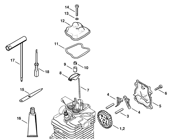 Valve timing gear
