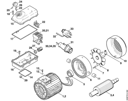 A-Electric motor