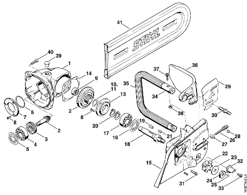 B_-Gear housing