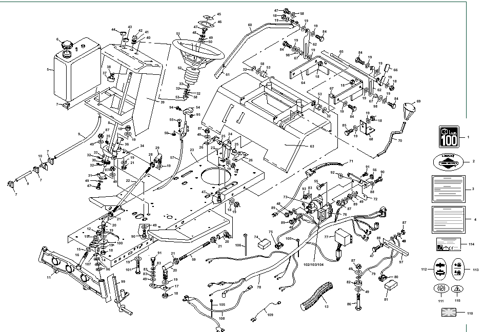 Steering	 Gear Change and Electrical Controls