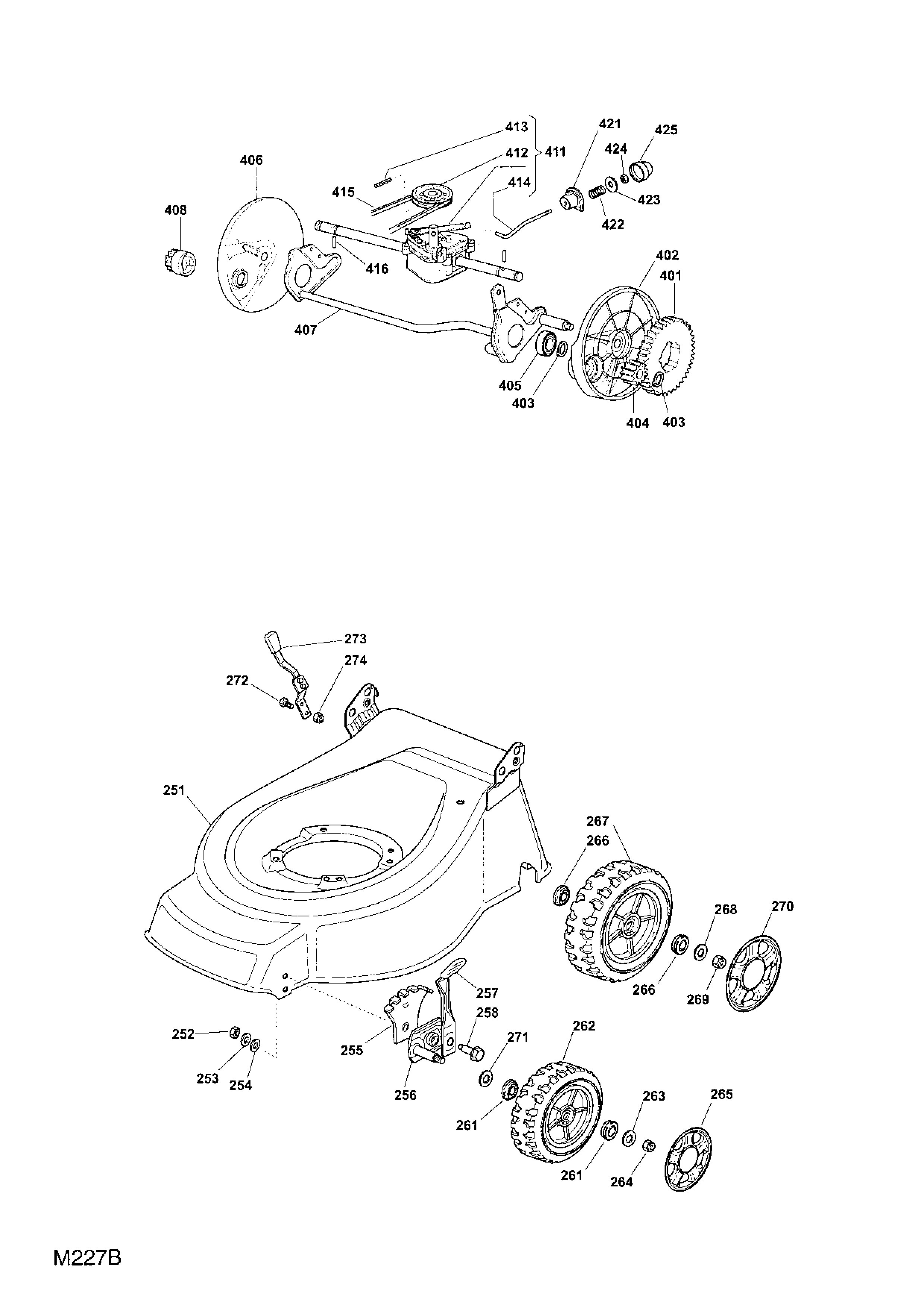Wheel Suspension Transmission