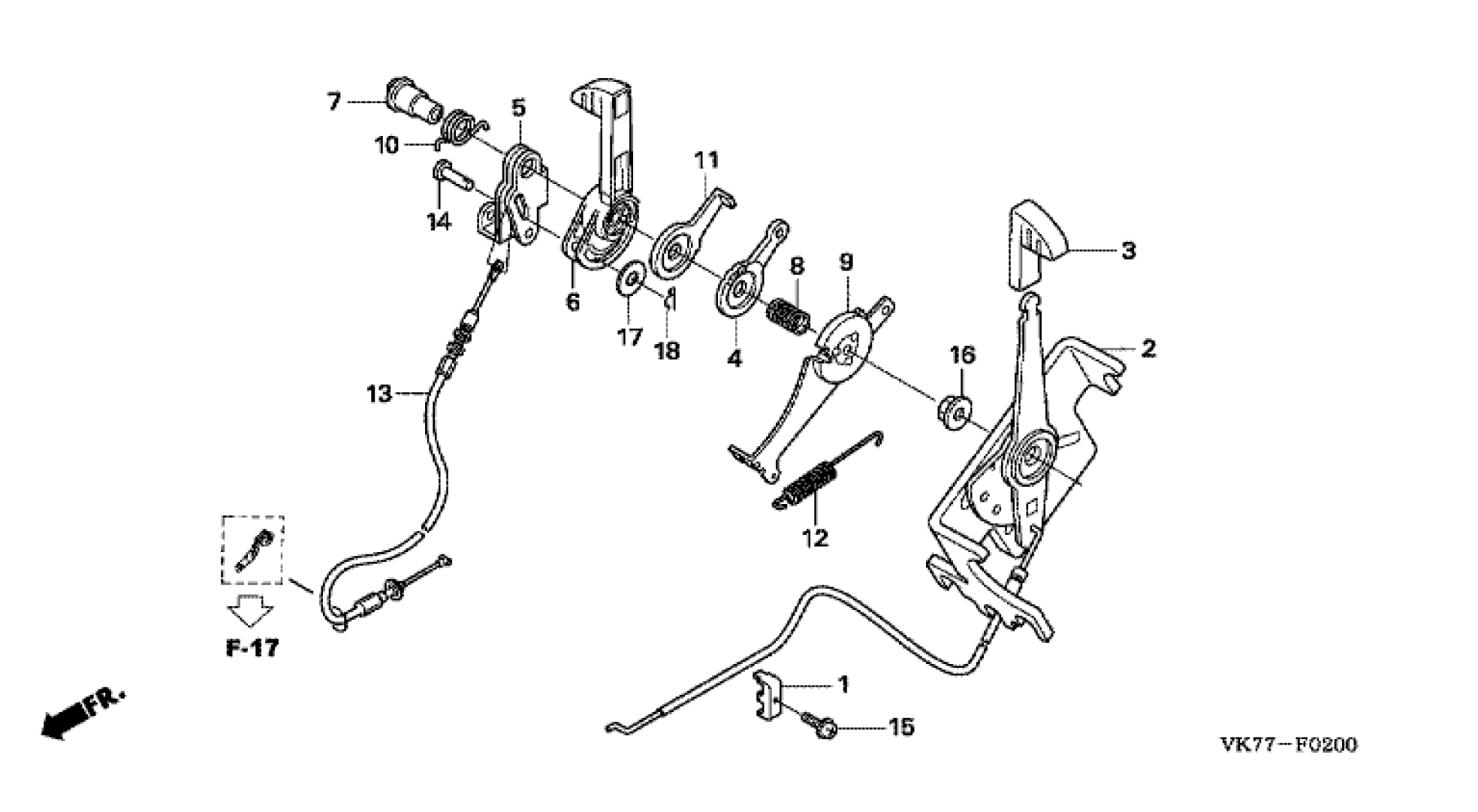 THROTTLE LEVER 