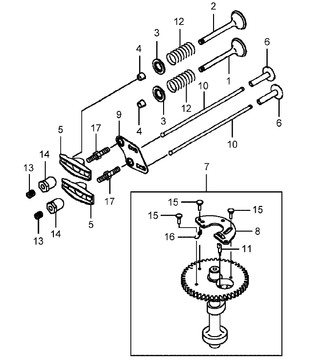 Piston & Crankshaft Assembly B