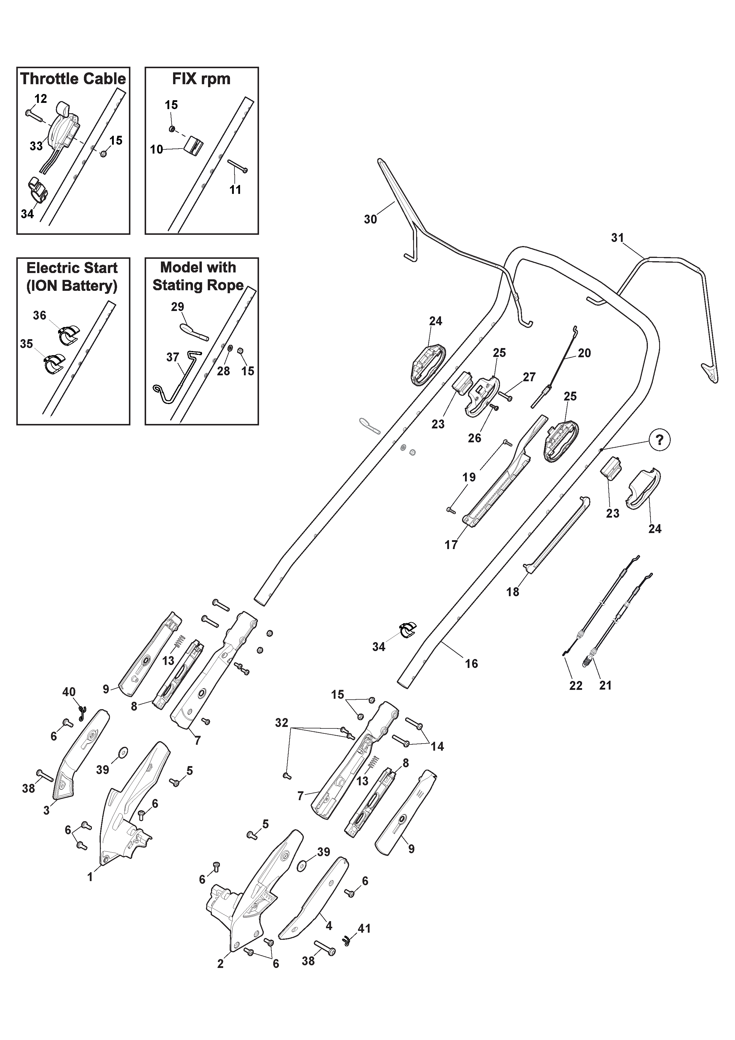 Handle, Upper Part