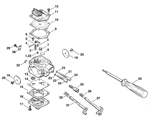 Carburetor WJ-69