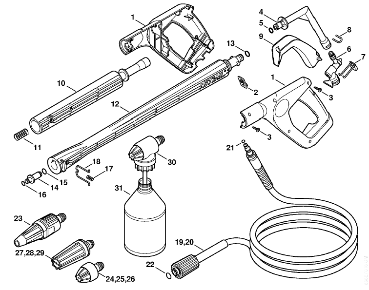Spray gun