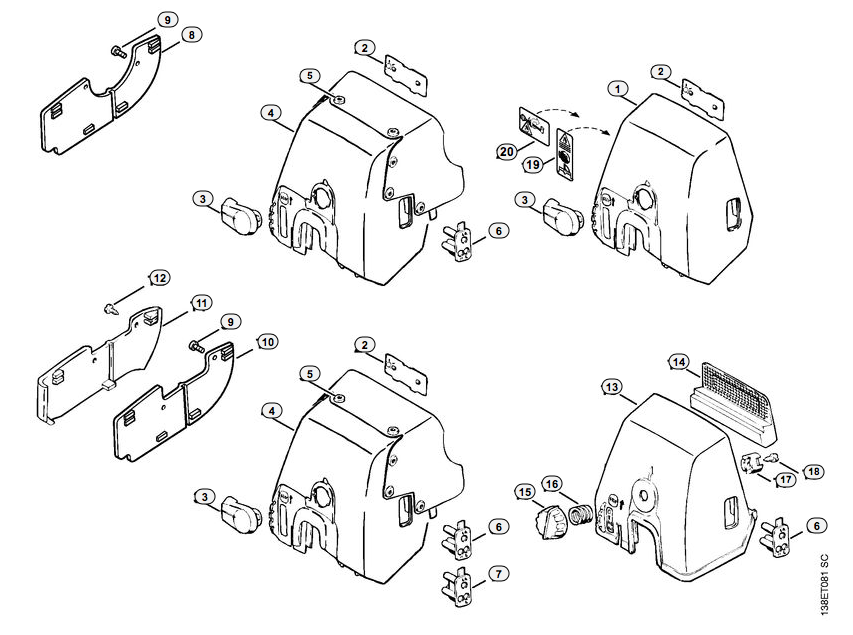 Carburetor box cover