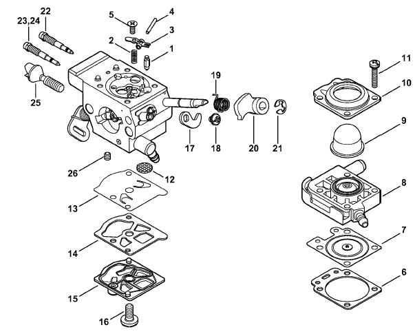 Carburetor WTF-5