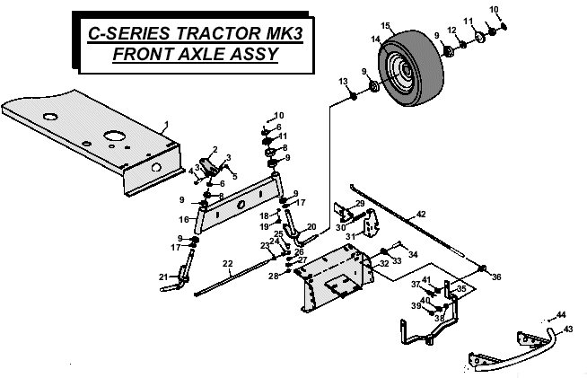 Front Axle Assembly