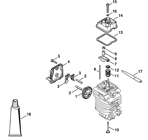 Valve timing gear