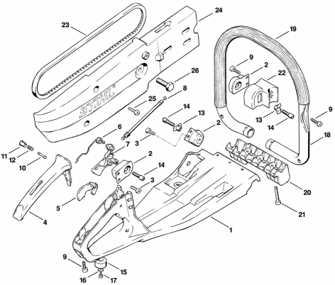 H-Handle frame