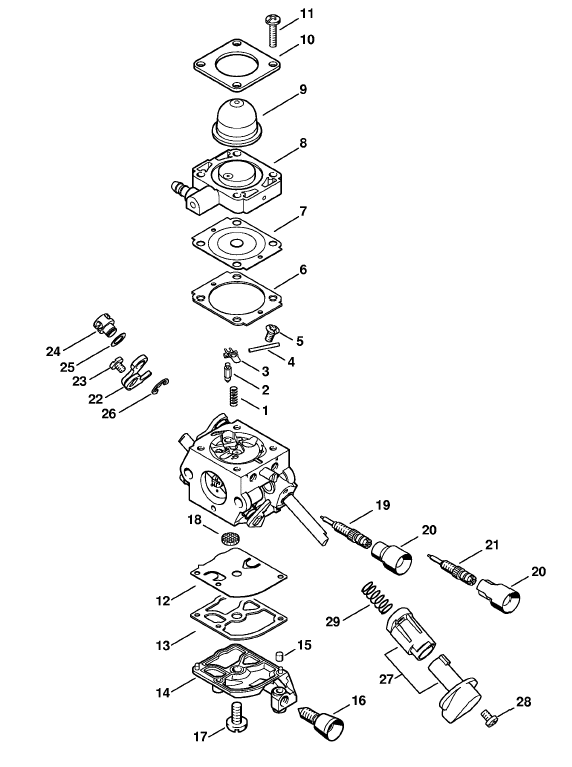 Carburetor C1M-S146 California