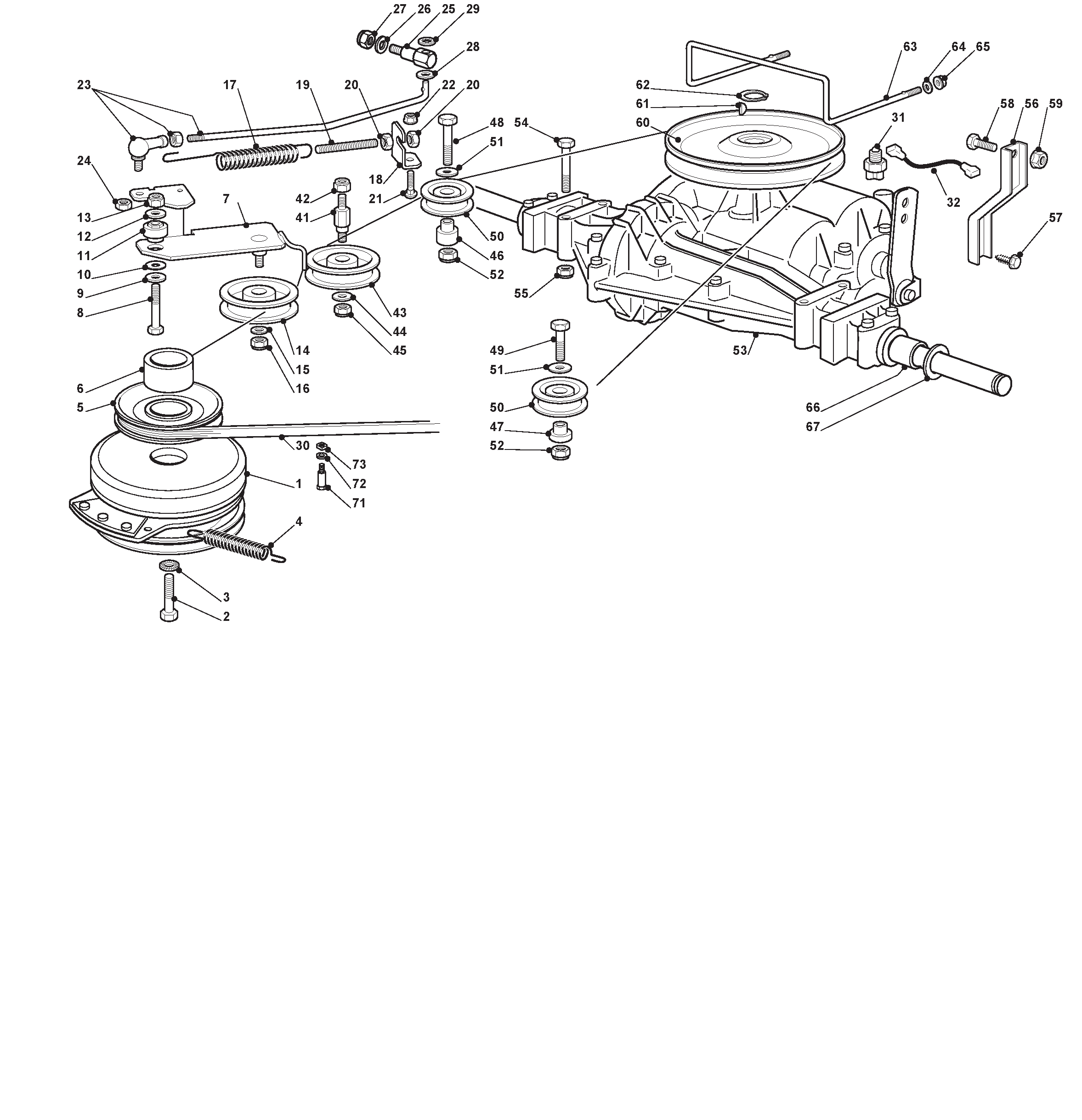Transmission with Electromagnetic Clutch