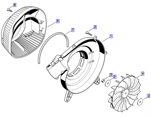 Fan Housing Outer-Fanwheel