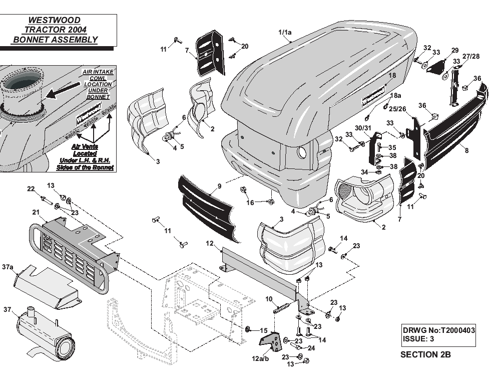 Bonnet Assembly 2004